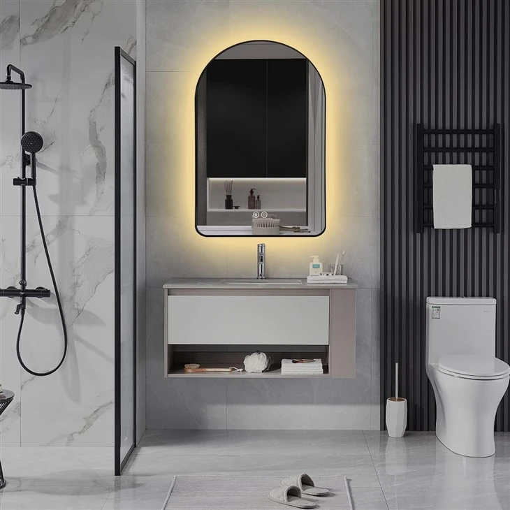 Framed Backlit Bathroom Mirror suppliers